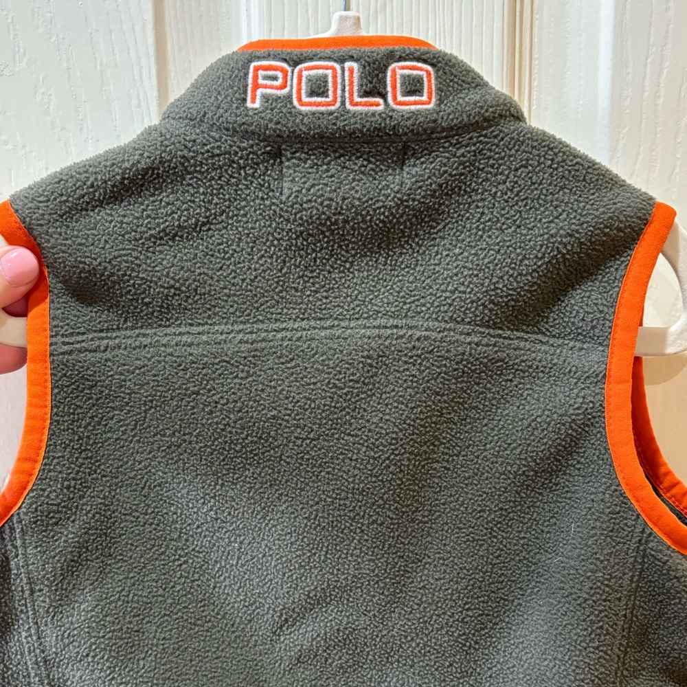Boys Ralph Lauren Polo Fleece Vest 2T - Picture 6 of 6